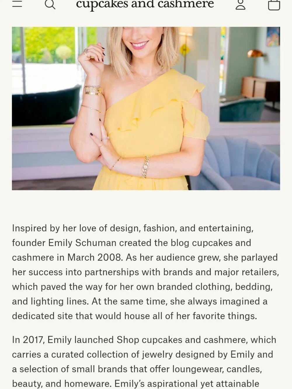 cupcakes & cashmere top rated